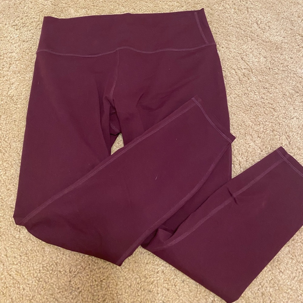 Fabletics dark purple leggings